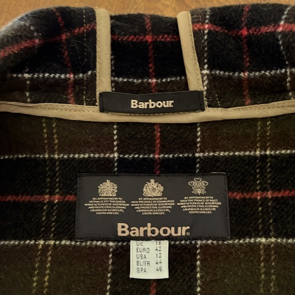 Barbour wool duffle coat with hood. Excellent condition. - Picture 2 of 14